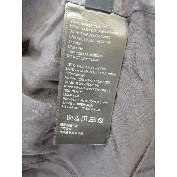 Free People Ruffles Romance Jacket Women's S Washed Black Flap Pockets Open L/S+ - Picture 15 of 15